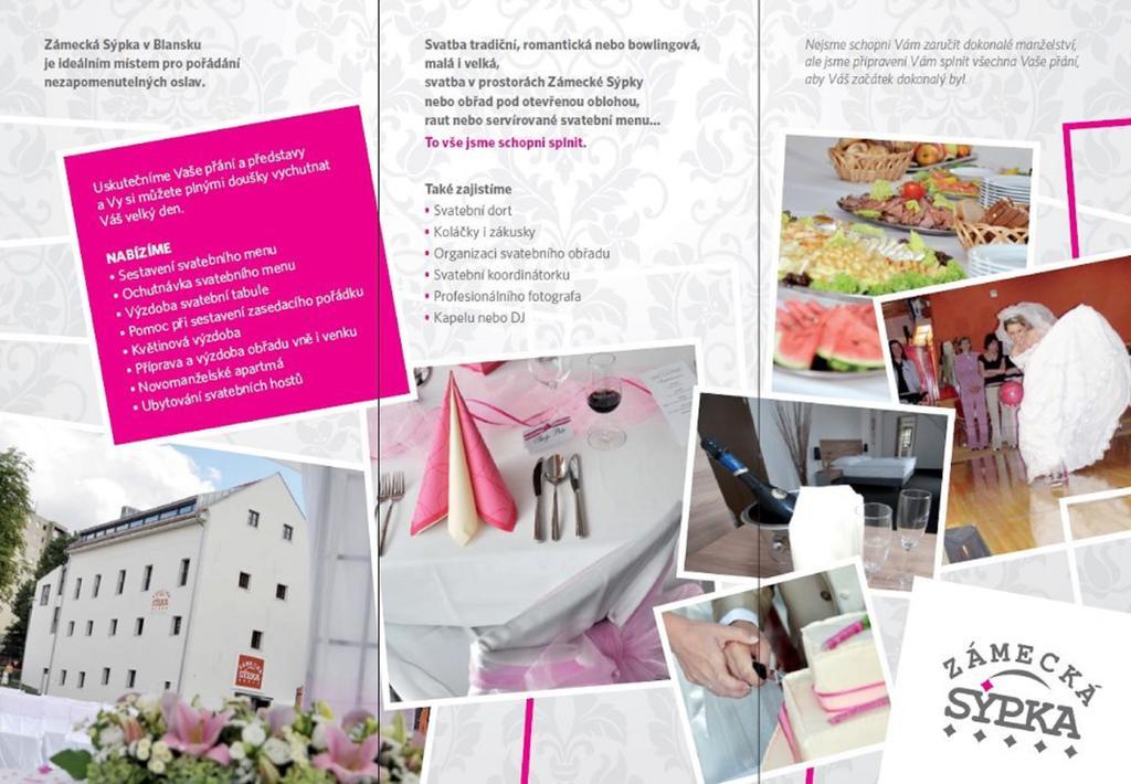 בלנסקו Hotel Zamecka Sypka מראה חיצוני תמונה
